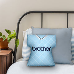 Man City 1988 Home- Retro  Shirt Cushion