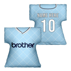 Man City 1988 Home- Retro  Shirt Cushion