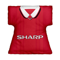 Man UTD 1999 Home - Retro  Shirt Cushion