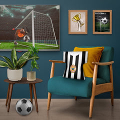 Newcastle 1996 Home - Retro  Shirt Cushion