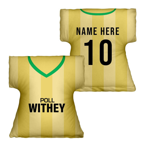 Norwich 1985 Home - Retro  Shirt Cushion