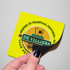 South Africa De Villiers - Coaster - Circle or Square