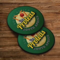 South Africa Proteas - Coaster - Circle or Square