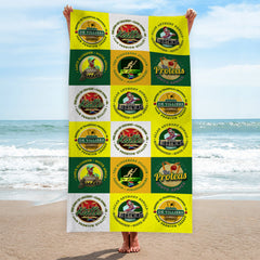 South Africa Proteas Cricket - Legend Collection - Beach Towel