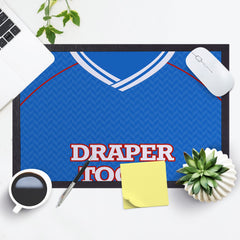 Soton 1987 Away Shirt - Personalised Retro Door Mat - 60cm x 40cm