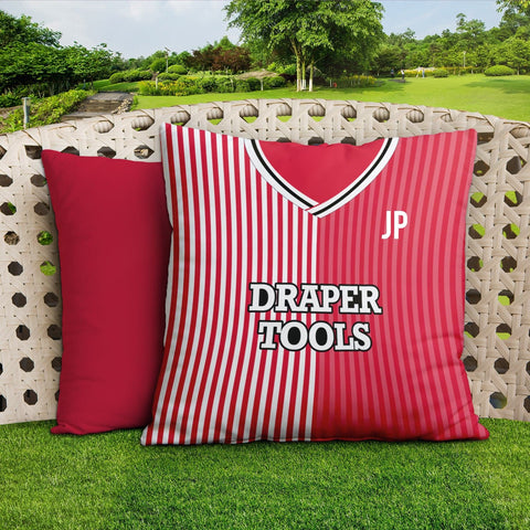 Southampton - 1987 Home Shirt - 45cm or 61cm Showerproof Outdoor Retro Cushion
