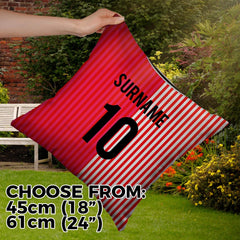 Southampton - 1987 Home Shirt - 45cm or 61cm Showerproof Outdoor Retro Cushion