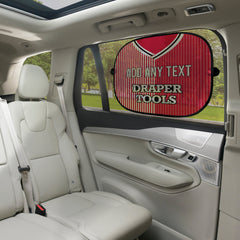 Soton 1987 Home Shirt - Personalised Retro Football Car Sun Shade - Set of 2