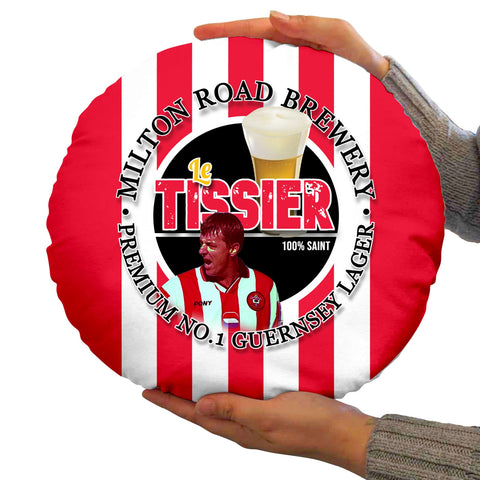 Soton Le Tissier - Football Legends - Circle Cushion 14inch