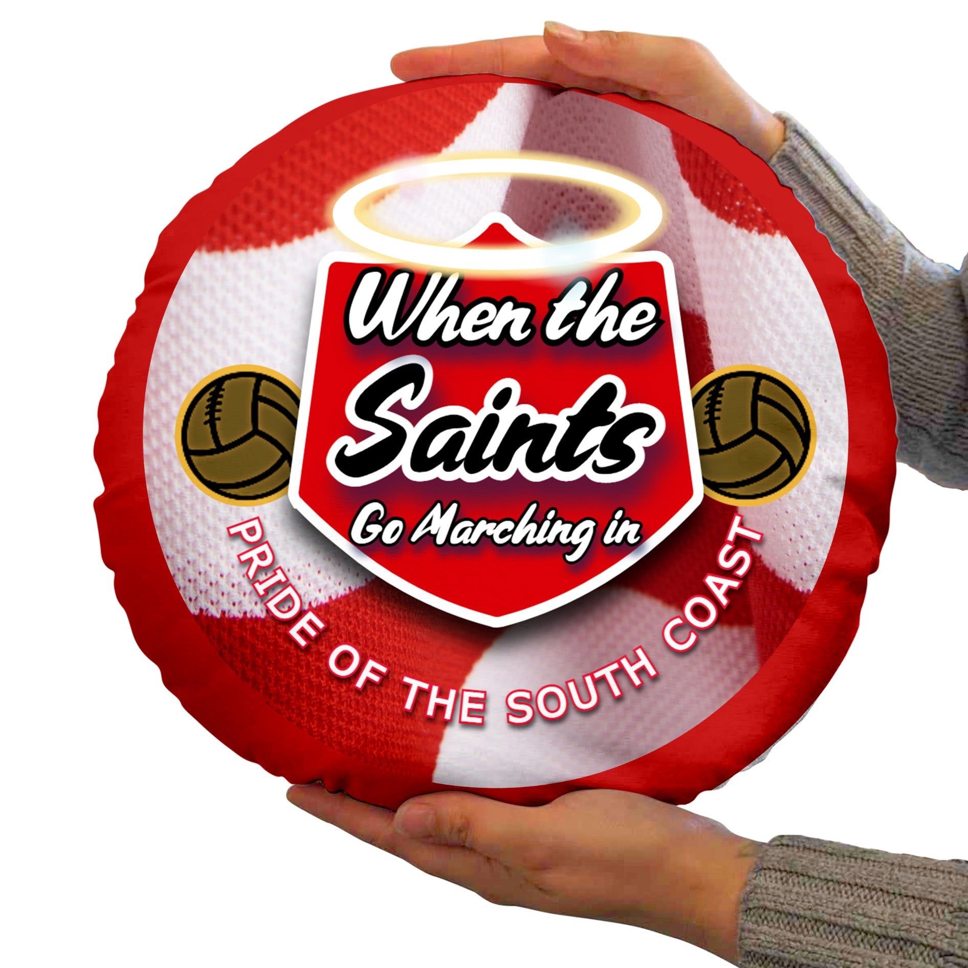 Soton Saints - Football Legends - Circle Cushion 14inch
