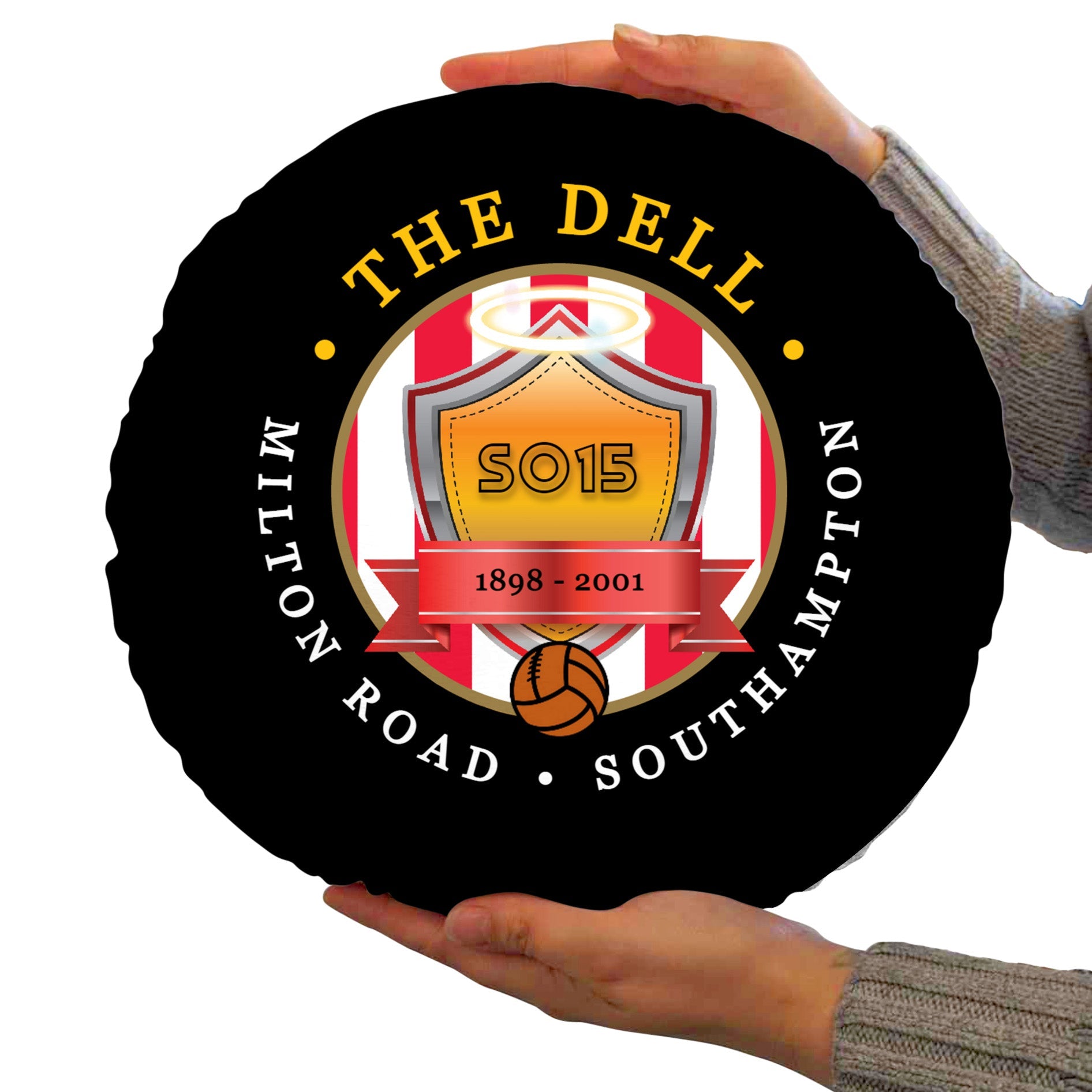 Soton The Dell - Football Legends - Circle Cushion 14inch