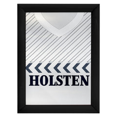 Personalised Totts Retro 1986 - Home Shirt - A4 Metal Sign Plaque - Frame Options Available
