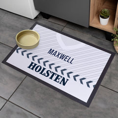 Totts 1986 Home Shirt - Personalised Retro Door Mat - 60cm x 40cm