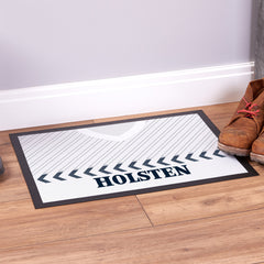 Totts 1986 Home Shirt - Personalised Retro Door Mat - 60cm x 40cm