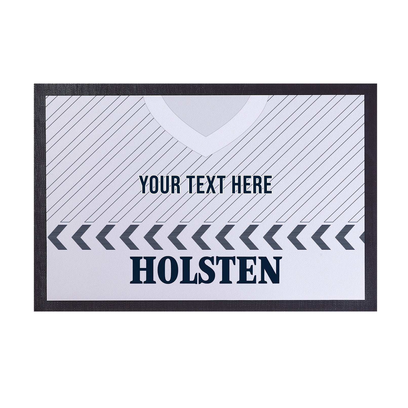 Totts 1986 Home Shirt - Personalised Retro Door Mat - 60cm x 40cm