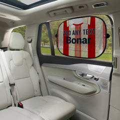 St Johnstone 1990 Away Shirt - Personalised Retro Football Car Sun Shade - Set of 2