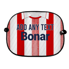 St Johnstone 1990 Away Shirt - Personalised Retro Football Car Sun Shade - Set of 2