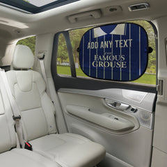 St Johnstone 1997 Home Shirt - Personalised Retro Football Car Sun Shade - Set of 2