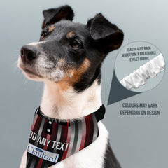 St Mirren 1994 Away Shirt - Personalised Pet Bandana - 4 Sizes