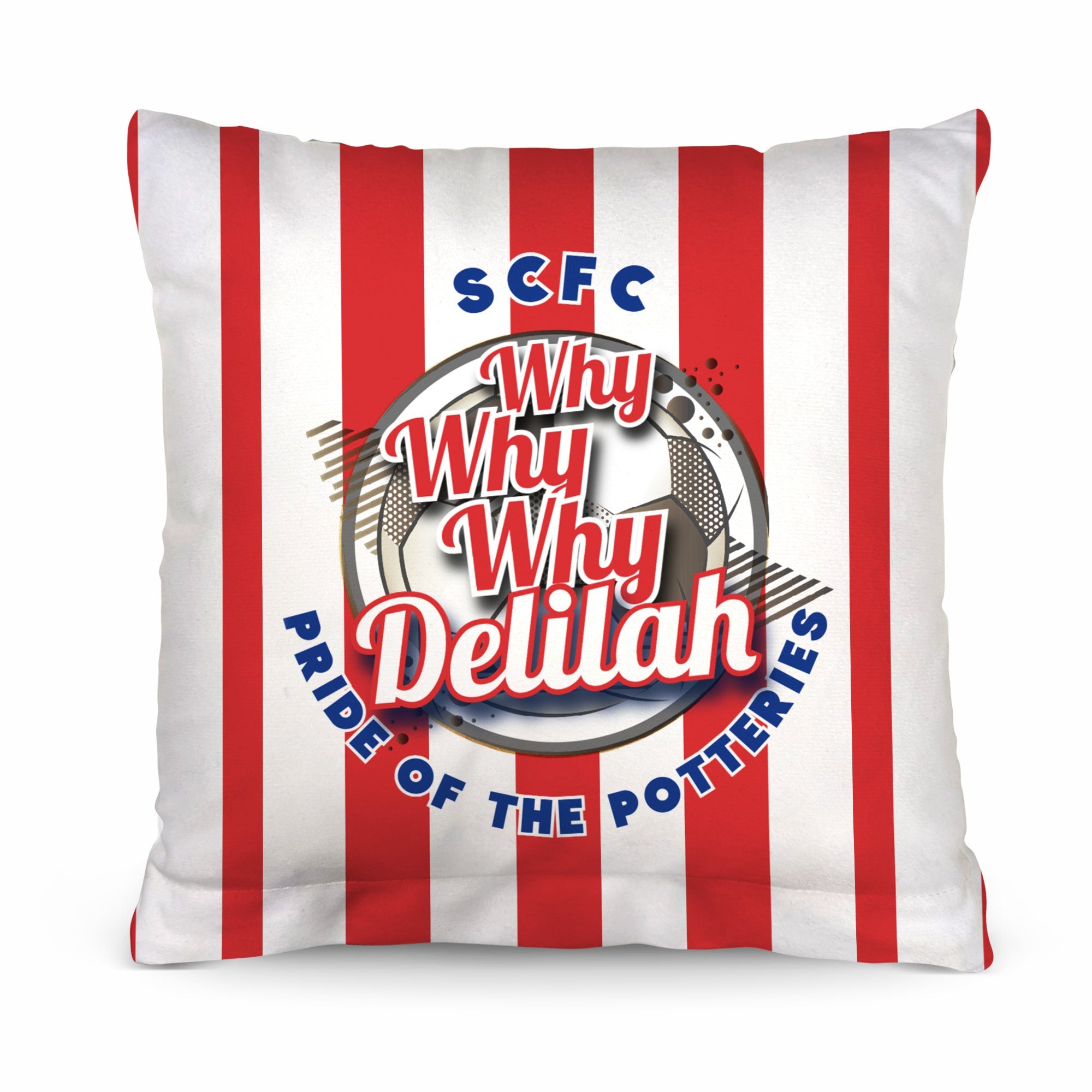 Stoke Delilah_- Football Legends - Cushion 10inch
