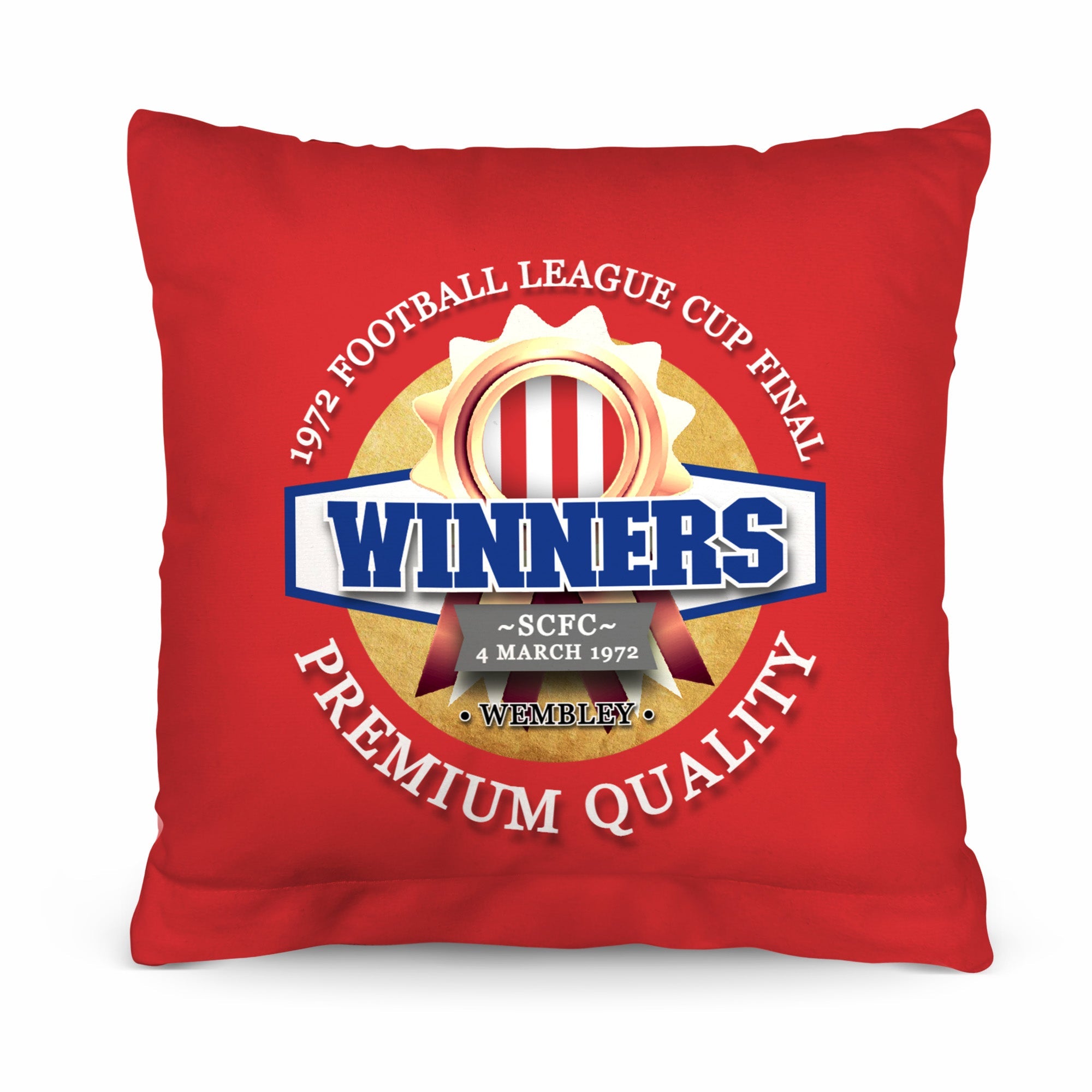 Stoke League Cup_- Football Legends - Cushion 10inch