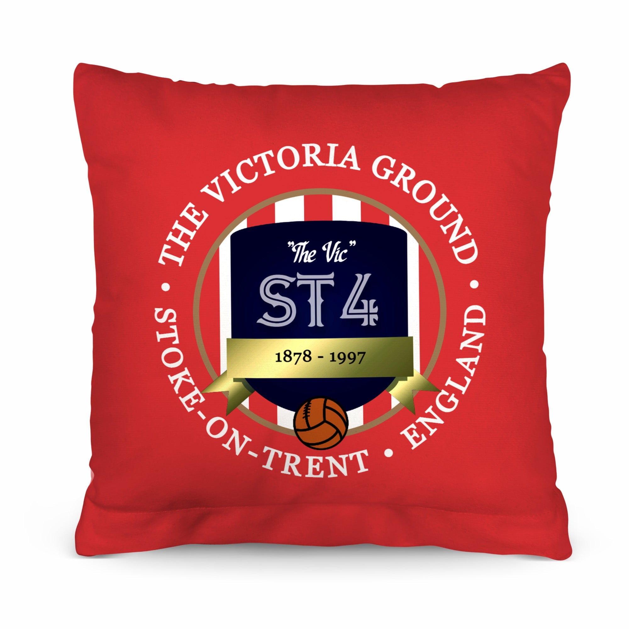 Stoke Victoria - Football Legends - Cushion 10inch