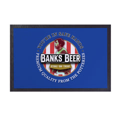 Stoke Victoria Banks - Football Legends - Door Mat -60cm X 40cm