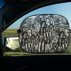 Newcastle Montage - Car Sun Shade - Set of 2