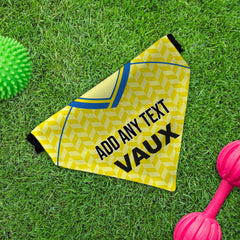 Sunderland 1990 Away Shirt - Personalised Pet Bandana - 4 Sizes