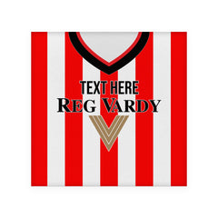 Sunderland 2001 Home Shirt - Personalised Drink Coaster - Square Or Circle