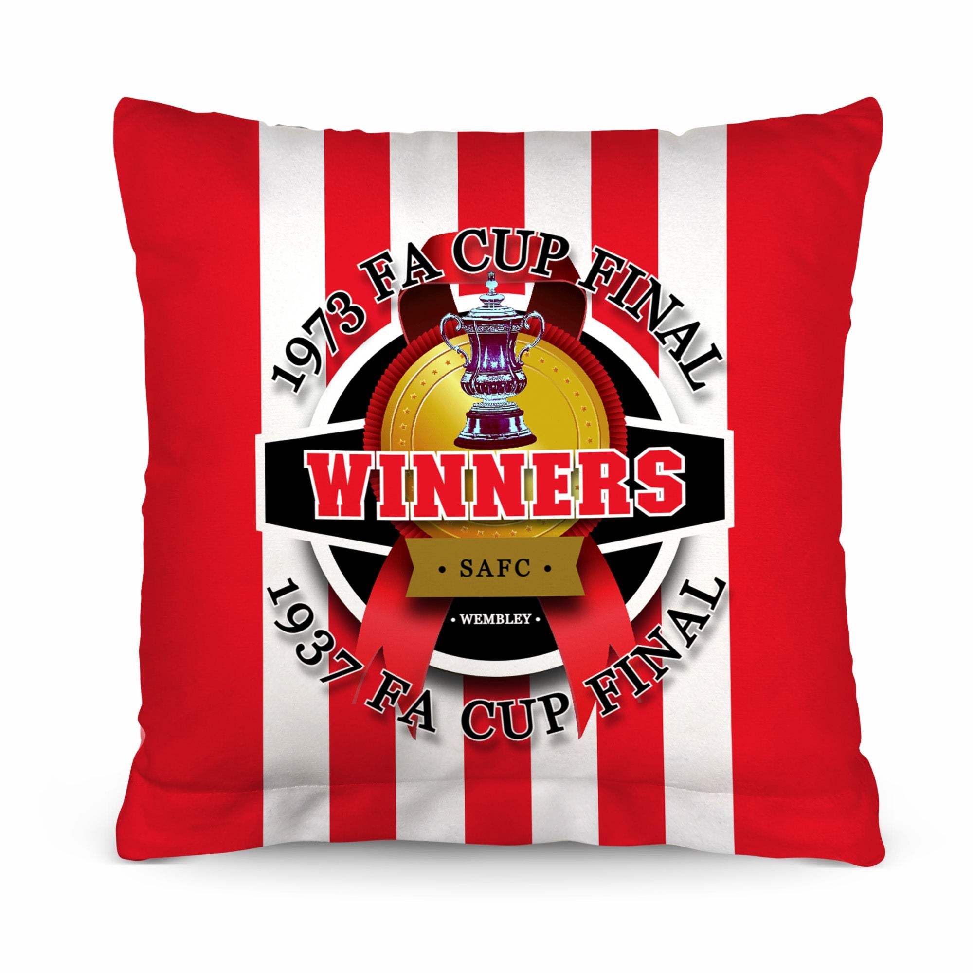 Sunderland FA Cup - Football Legends - Cushion 10inch