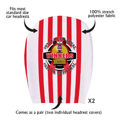 Sunderland FA Cup - Football Legends - Headrest Cover