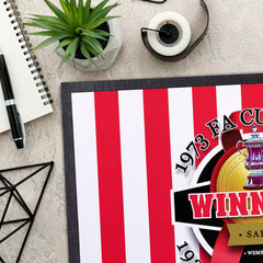 Sunderland FA Cup   - Football Legends - Door Mat -60cm X 40cm