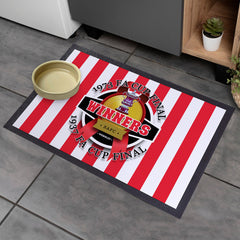 Sunderland FA Cup   - Football Legends - Door Mat -60cm X 40cm