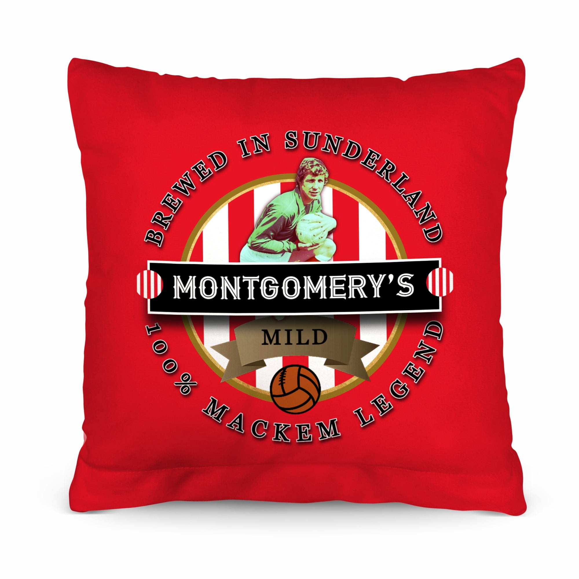 Sunderland Montgomery - Football Legends - Cushion 10inch