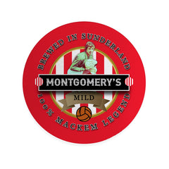 Sunderland Montgomery - Football Coaster - Square Or Circle