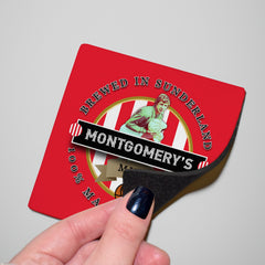 Sunderland Montgomery - Football Coaster - Square Or Circle
