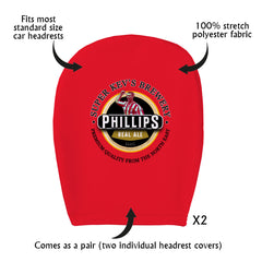 Sunderland Phillips - Football Legends - Headrest Cover