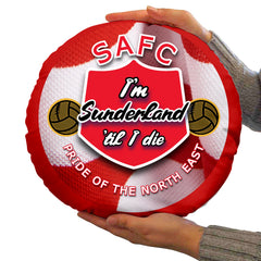 Sunderland Til - Football Legends - Circle Cushion 14inch