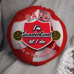 Sunderland Til - Football Legends - Circle Cushion 14inch