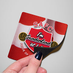 Sunderland Til - Football Coaster - Square Or Circle