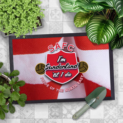 Sunderland Til  - Football Legends - Door Mat -60cm X 40cm