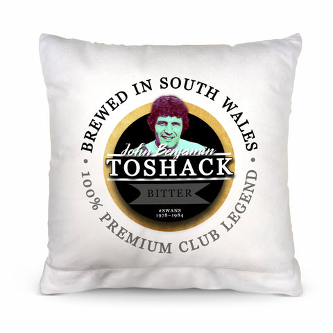 Swansea Toshack - Football Legends - Cushion 10inch
