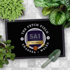 Swansea Vetch  - Football Legends - Door Mat -60cm X 40cm