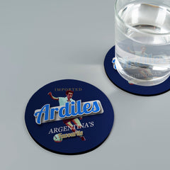 Totts Ardiles - Football Coaster - Square Or Circle