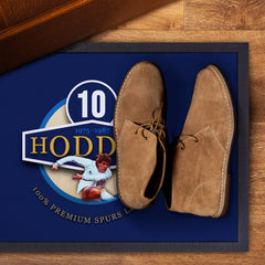 Totts Hoddle  - Football Legends - Door Mat -60cm X 40cm