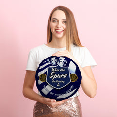 Totts Marching - Football Legends - Circle Cushion 14inch