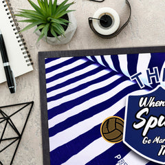 Totts Marching   - Football Legends - Door Mat -60cm X 40cm