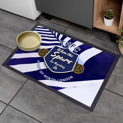 Totts Marching   - Football Legends - Door Mat -60cm X 40cm
