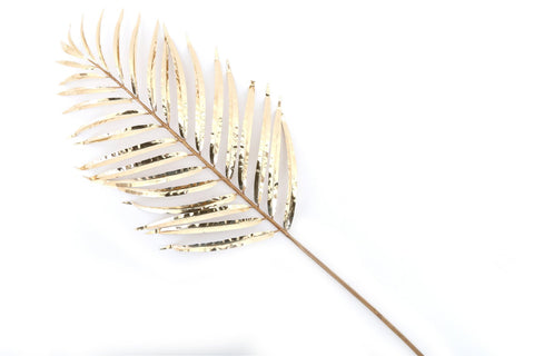 Gold Palm Leaf Decoration